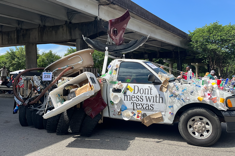 Houston car art parade, Don't Mess with Texas