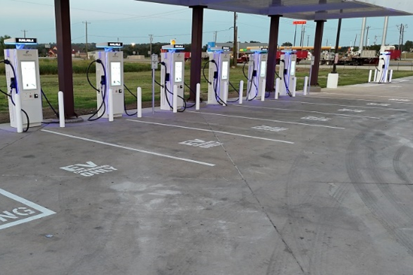 Open station for use in Santo, Texas