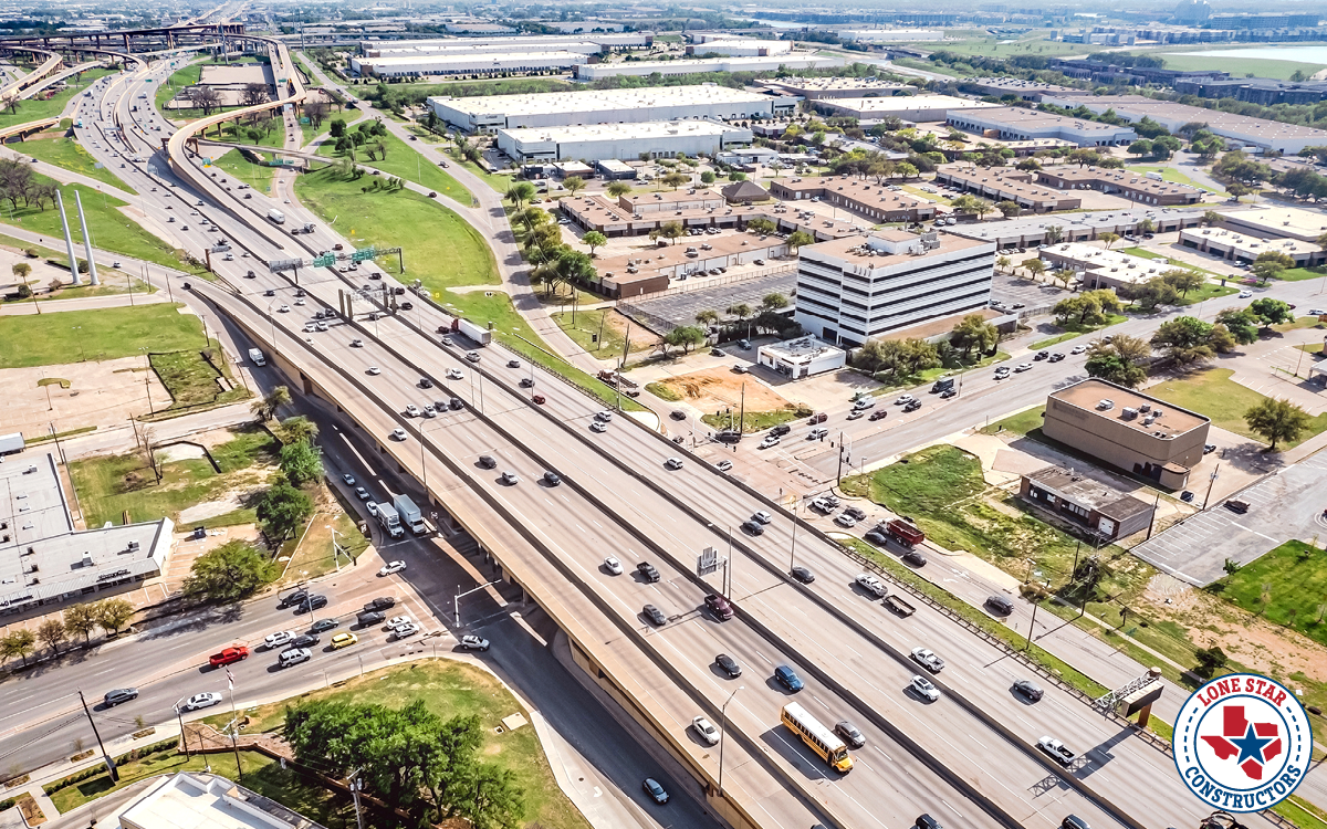 West Beltline Rd and I-35E 