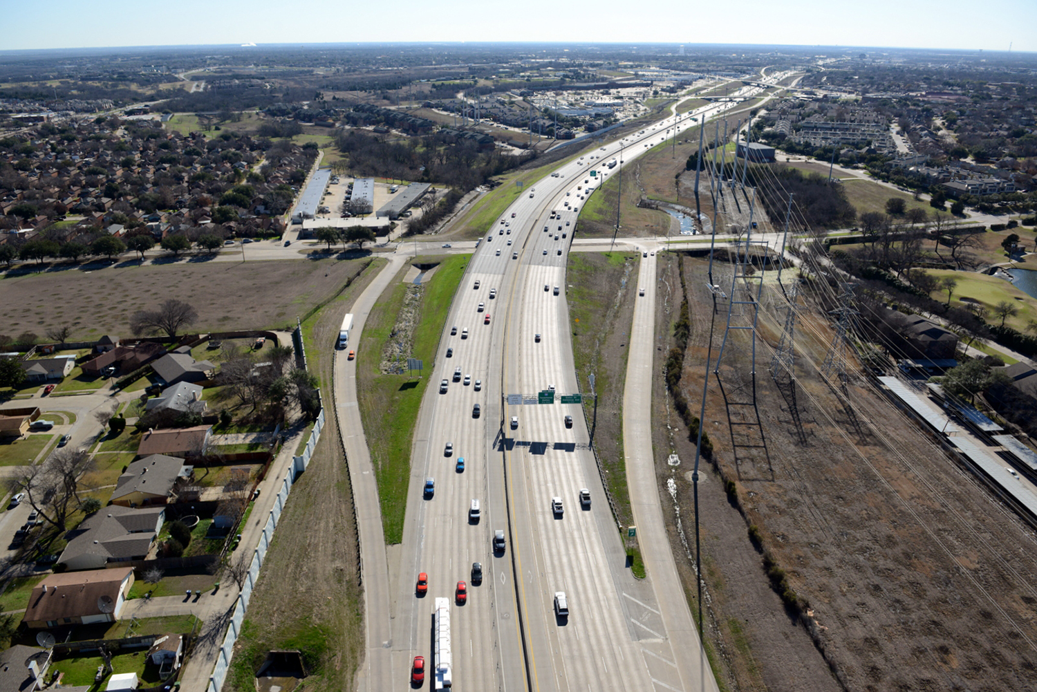 635E aerial view at La Prada