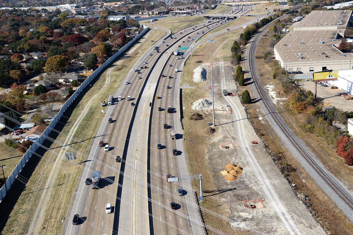2020 635E aerial view at Royal lane