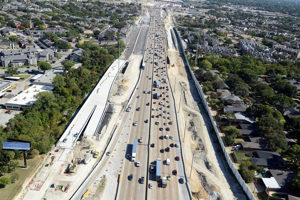 2022 635E aerial view at Plano road 3