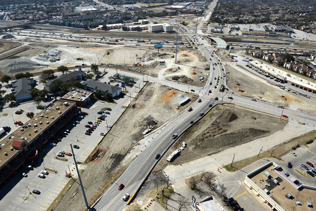 2022 635E aerial view at Skillman and Audelia