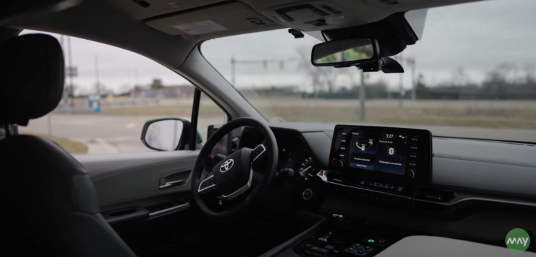 Toyota self-driving car