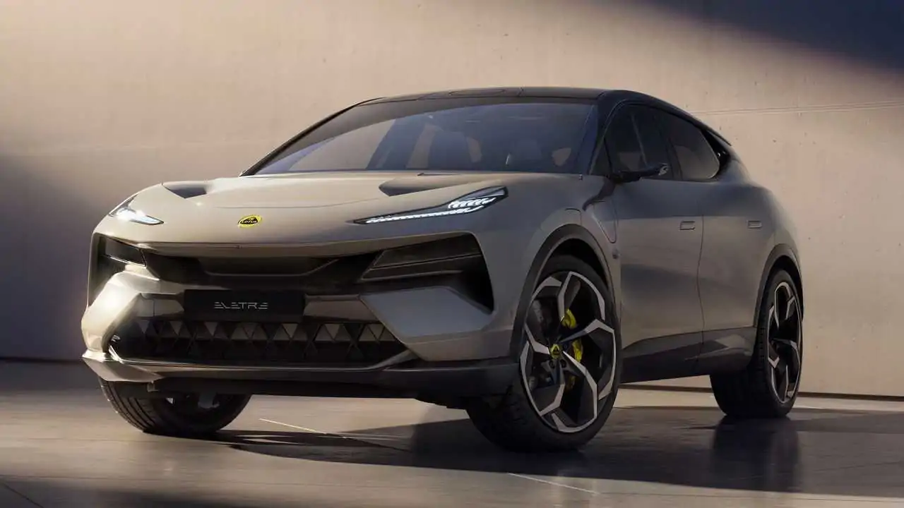 Lotus autonomous prototype car