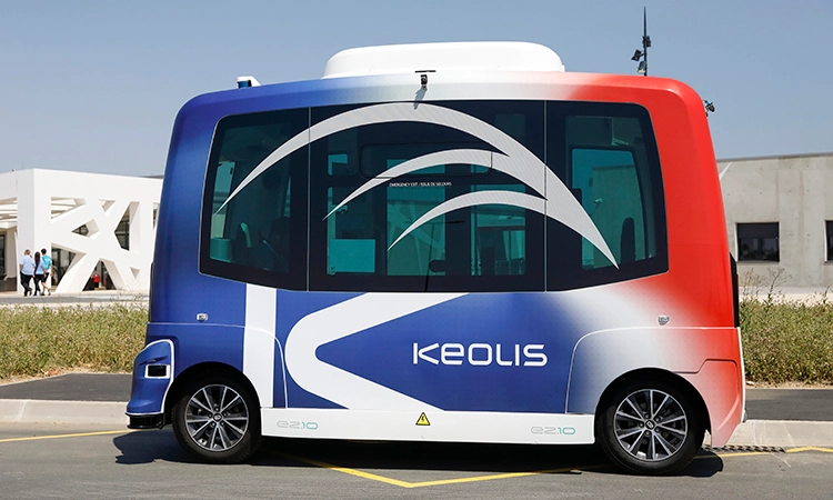 Keolis autonomous vehicle