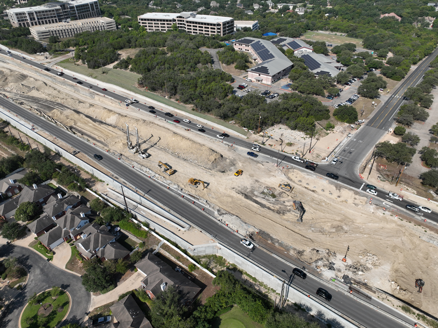 Excavation of Cedar Street - Sept. 2025