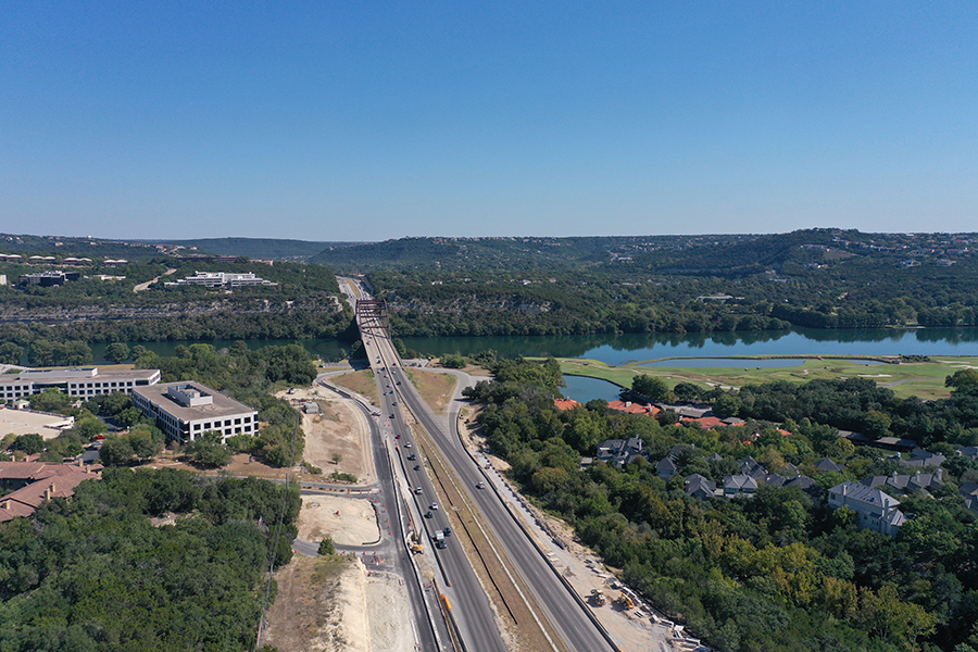 Loop 360 between Cedar Street and Pennybacker Bridge - Oct. 2024
