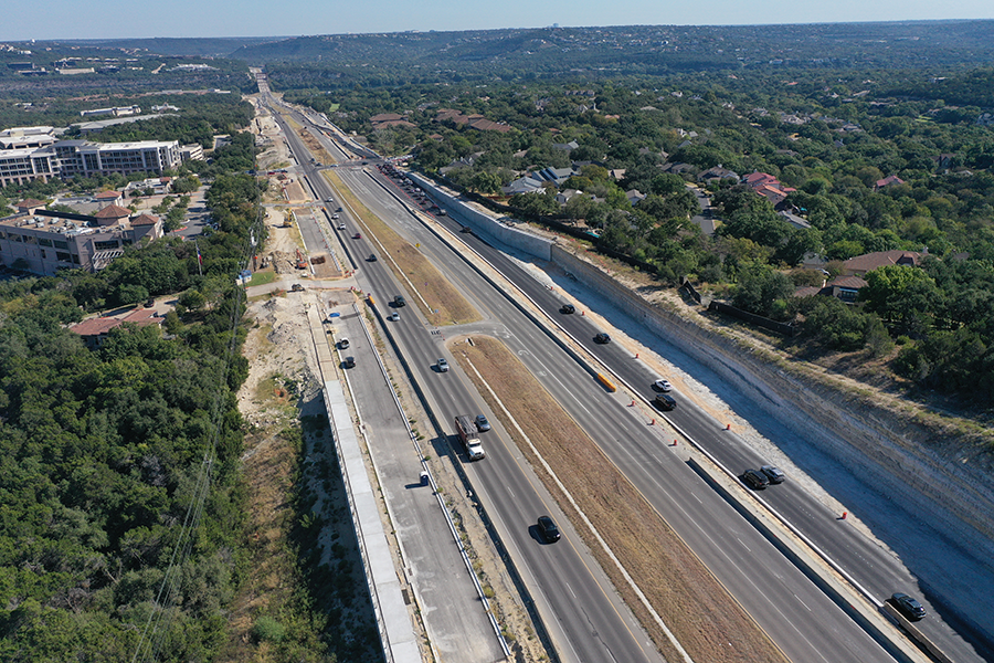 Loop 360 between Waymaker Way and Westlake Drive - Oct. 2024