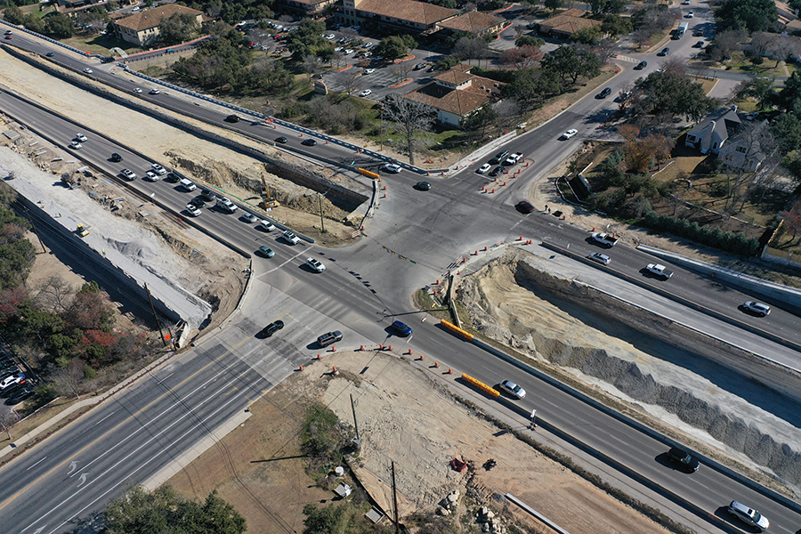 Westlake Drive intersection - Jan. 2025