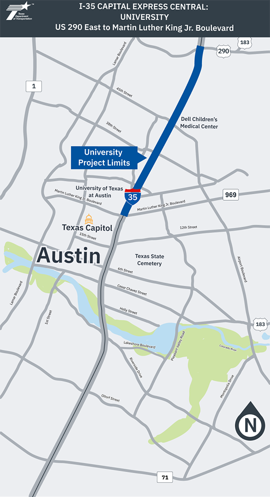 CapEx Central University Map