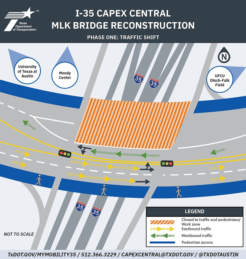 MLK Bridge reconstruction MLK Bridge reconstruction diagram