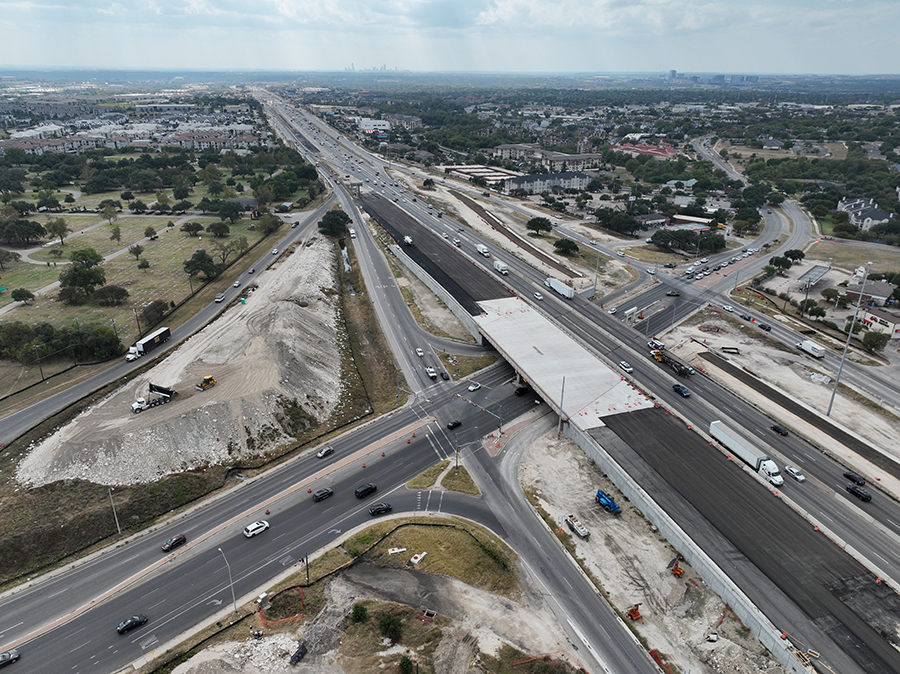 I-35 at Wells Branch Parkway - October 2025
