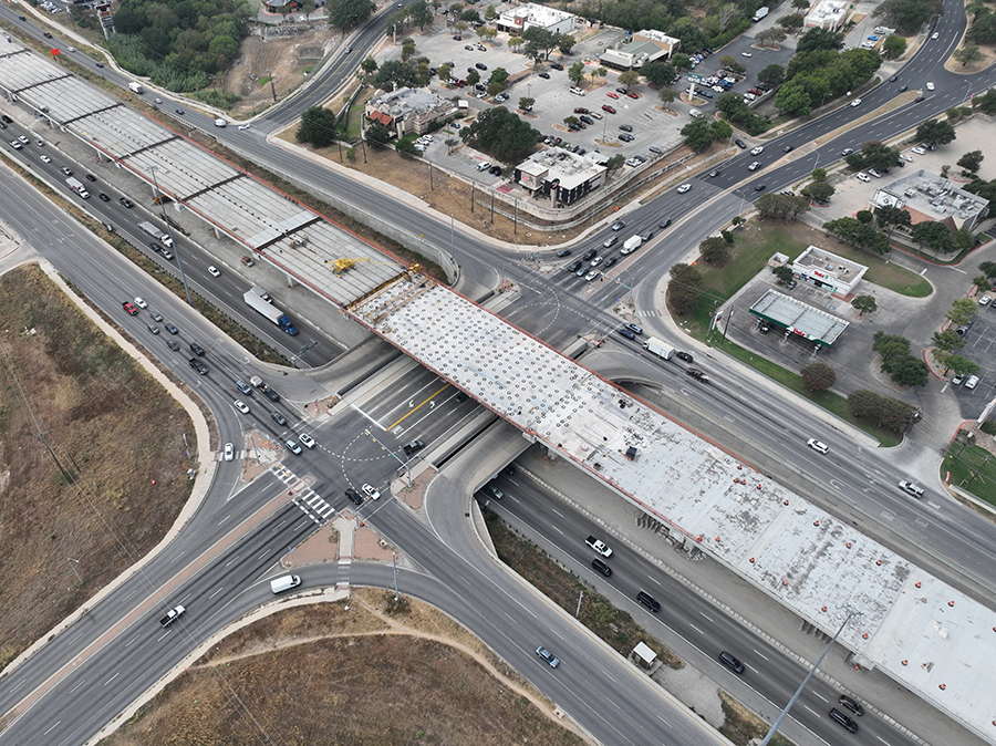 Progress on I-35 at Stassney Lane, September 2026