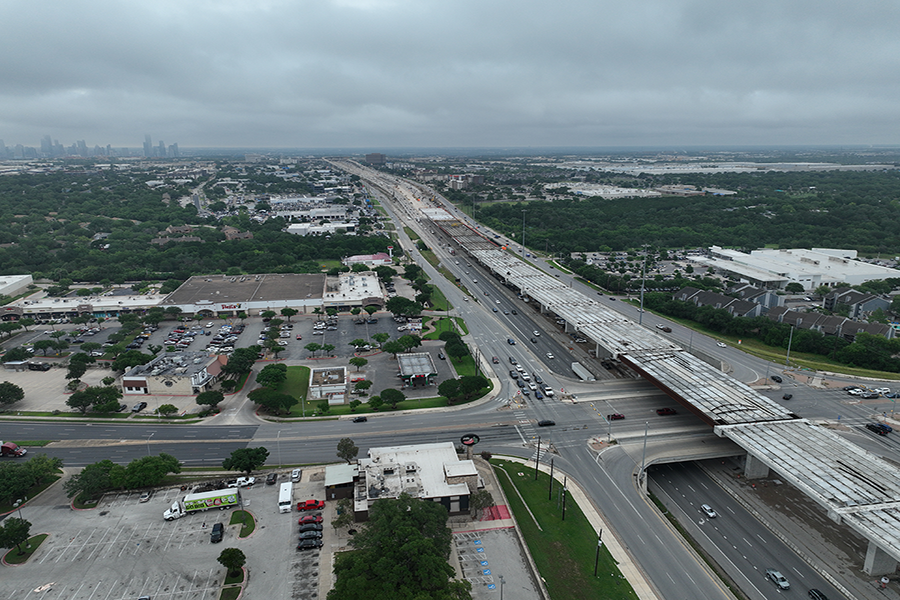 I-35 at Stassney Lane, May 2026