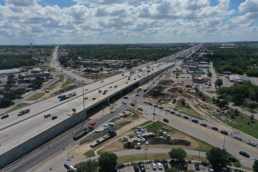 I-35 at SH 123