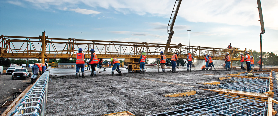 Highway construction