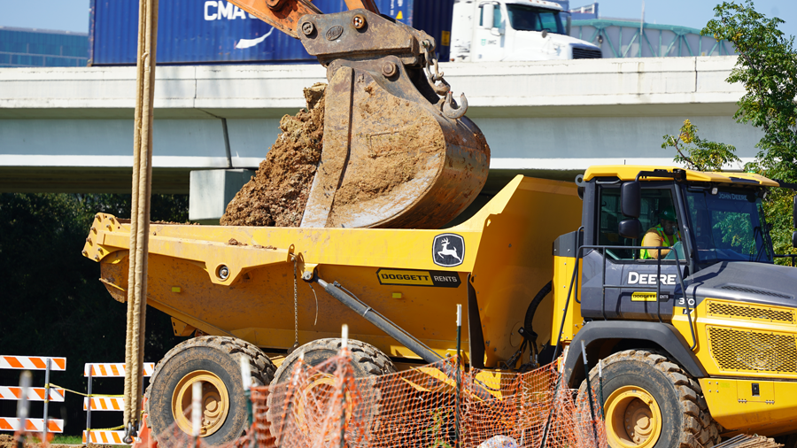  Crews have spent months excavating soil