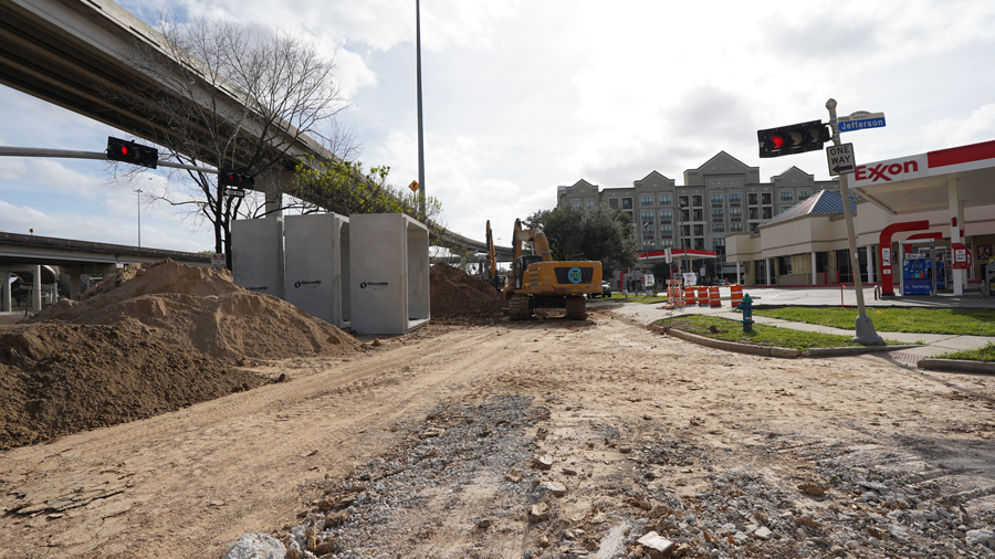  Wide view of Hamilton Street.
