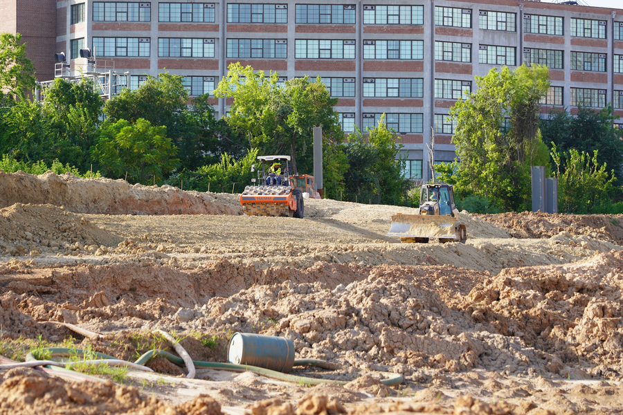 Compressing of soil