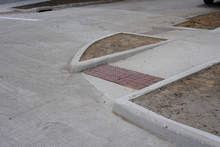 The St. Emanuel pavement, drains, and ramps at McIlhenny Street are all permanent