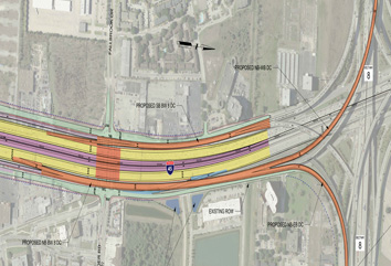 Segment 1 Schematic West Road to Beltway 8