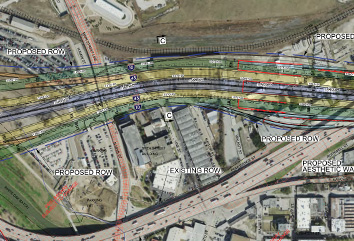 Segment 3 Schematic I-10 from Houston Avenue to McKee Street
