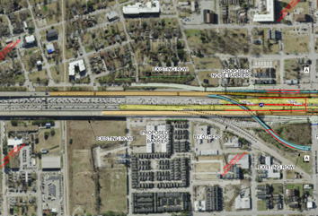 Segment 3 Schematic of Scott Street to i-69