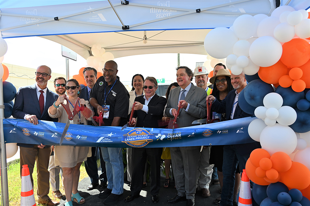 I45 ribbon cutting