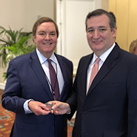 Chairman Bugg and Senator Ted Cruz