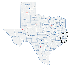 Beaumont District County Map