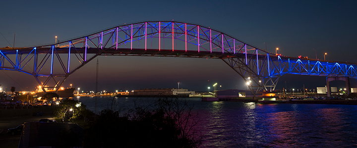 Harbor Bridge in Corpus Christi