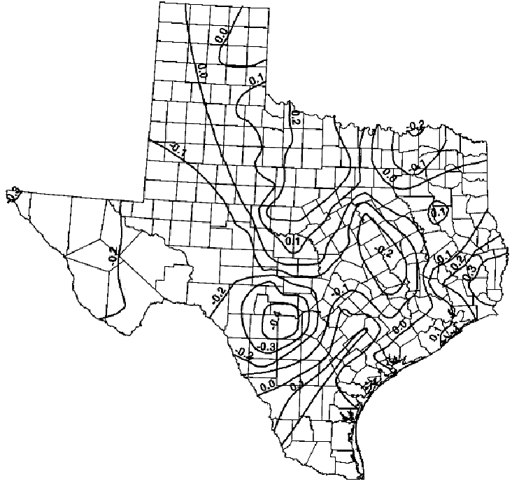 Generalized skew coefficients for Texas (Judd 1996) () (click in image to see full-size image)