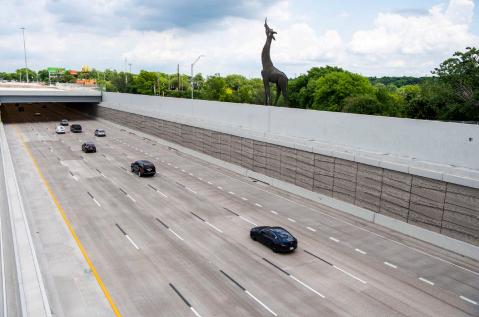 Attention to textures and colors in deep cuts can keep areas from being a negative driving experience.