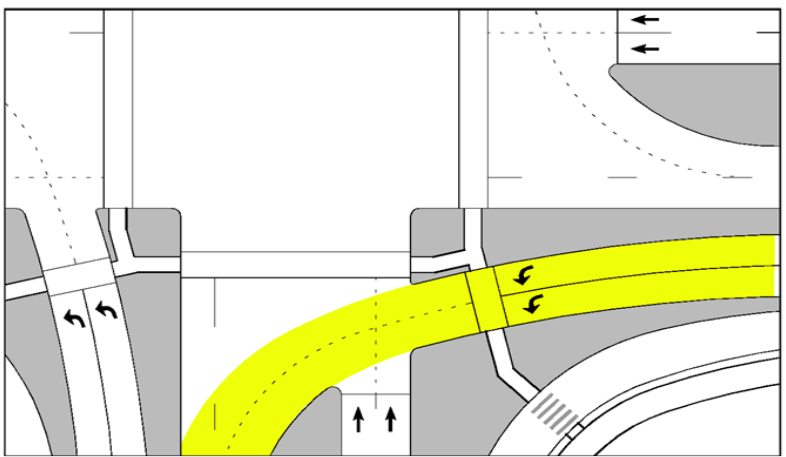 DLT Left-Turn Maneuvers ( click in image to see full-size image)