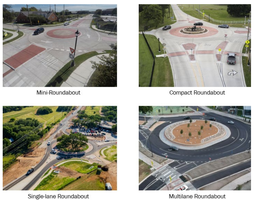 Four Classifications of Roundabouts ( click in image to see full-size image)