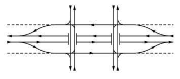 Split Diamond Interchange ( click in image to see full-size image)