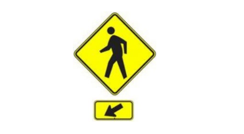 Supplemental Crosswalk Signs ( click in image to see full-size image)