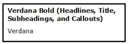 TxDOT Preferred Fonts