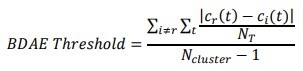 bdae threshold equation
