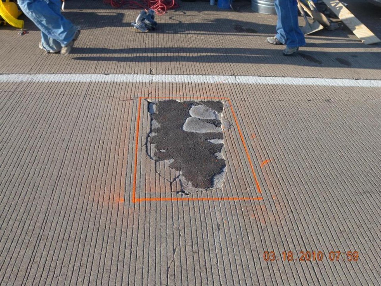 Identify the repair limits. (click in image to see full-size image)