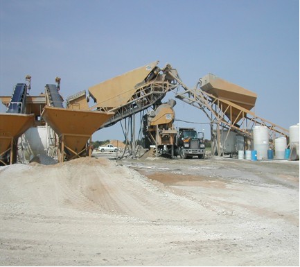 Central-mixing plant. (click in image to see full-size image)