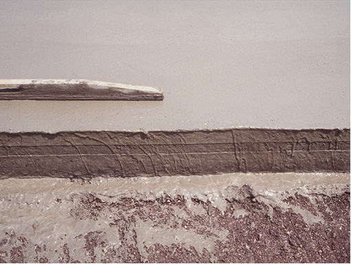 Finishing with excessive mortar slurry. (click in image to see full-size image)