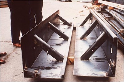 Forms ready for setting. (click in image to see full-size image)