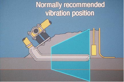 Normally recommended vibration position. (click in image to see full-size image)