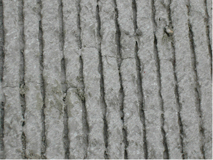 Plastic shrinkage cracks. (click in image to see full-size image)
