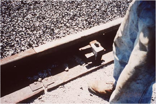 Staking pin. (click in image to see full-size image)