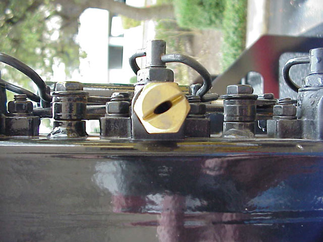 Nozzle on Typical Spray Bar. (click in image to see full-size image)