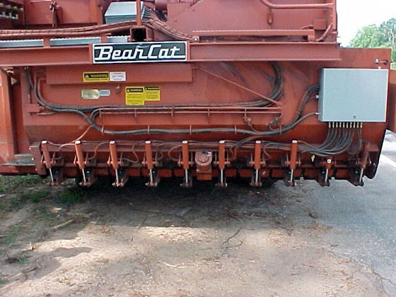 Discharge Gates on Aggregate Spreader. (click in image to see full-size image)