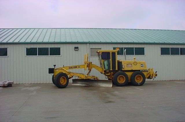 Motor-grader (maintainer) - This may bethe best piece of equipment we have for snow removal. It does notrequire any other attachments to do the job. This piece of equipmentis self-contained and ready to go. (click in image to see full-size image)